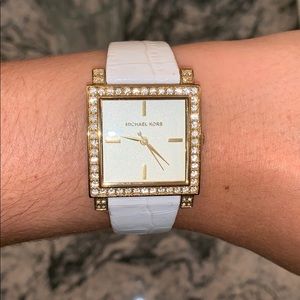 Michael kors white watch